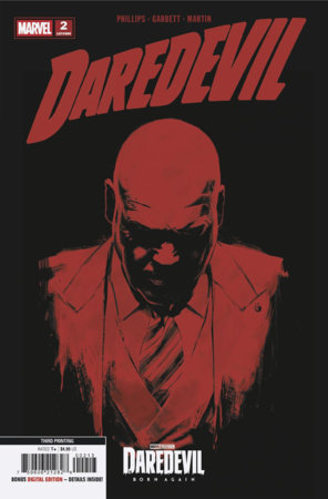 75960621282800213 DAREDEVIL #2 MARVEL TELEVISION 3RD PRINTING VARIANT