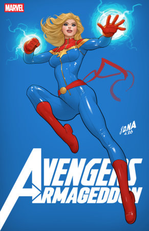 AVENGERS: ARMAGEDDON #2 DAVID NAKAYAMA COLOR BLOCK BLUE VARIANT