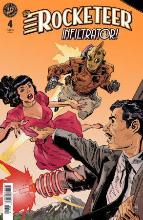 82771403547600411 The Rocketeer: Infiltrator! #4 Cover A (Kotz)