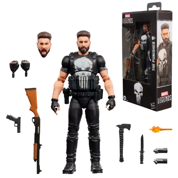 G34885L00_left_26_tif_2000px_300DPI Marvel Legends: The Punisher (TV Series): Punisher Action Figure