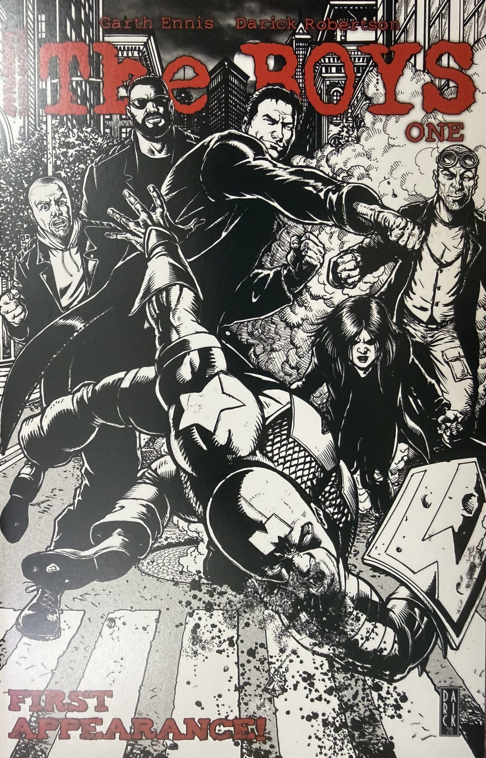 The Boys #1 Blind Bag Sketch Variant