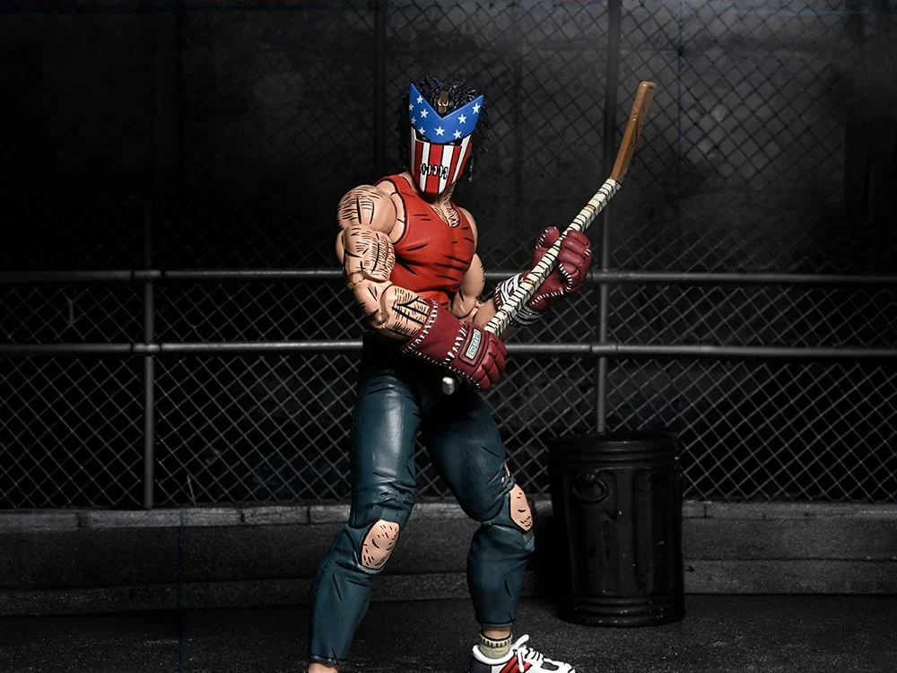 original (10) Teenage Mutant Ninja Turtles Ultimate Casey Jones (Bodycount) (Mirage Comics) Action Figure