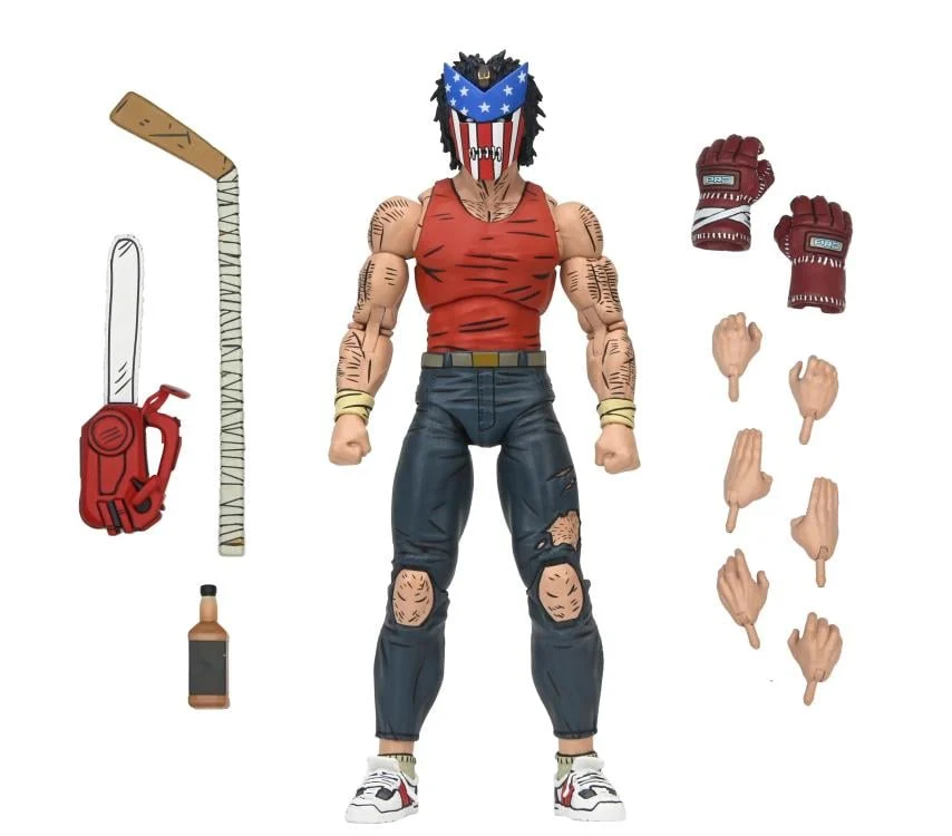 original (11) Teenage Mutant Ninja Turtles Ultimate Casey Jones (Bodycount) (Mirage Comics) Action Figure