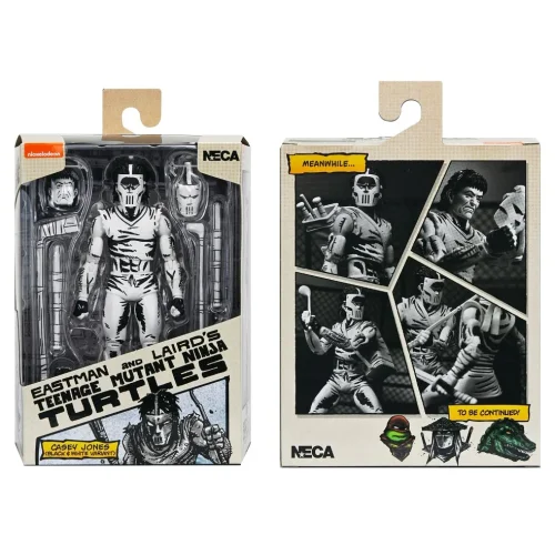 Teenage Mutant Ninja Turtles Casey Jones (Mirage Comics Black & White Variant) 7in Action Figure