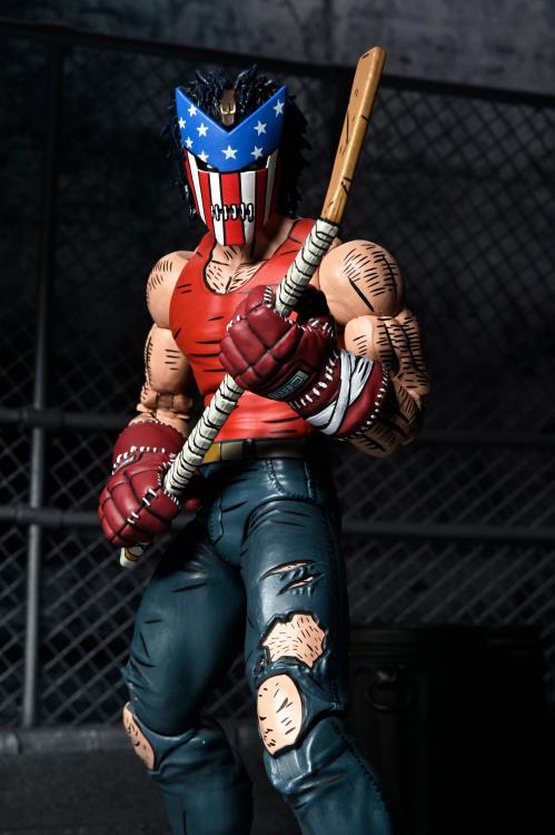 original (4) Teenage Mutant Ninja Turtles Ultimate Casey Jones (Bodycount) (Mirage Comics) Action Figure