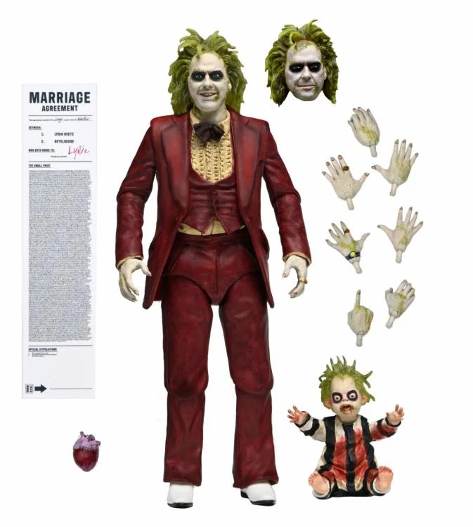 Beetlejuice Beetlejuice Ultimate "Wedding Tuxedo" Beetlejuice Action Figure