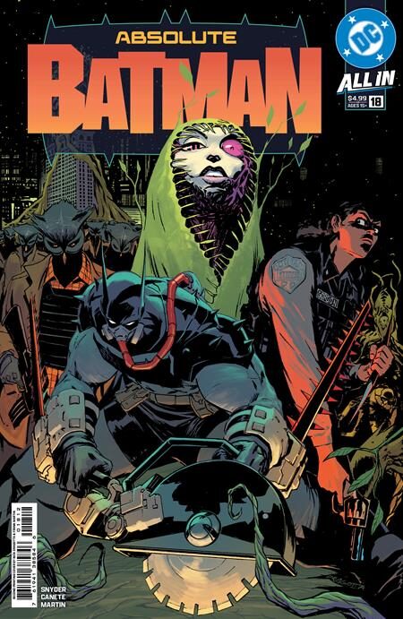 0626DC8534 ABSOLUTE BATMAN #18 Second Printing