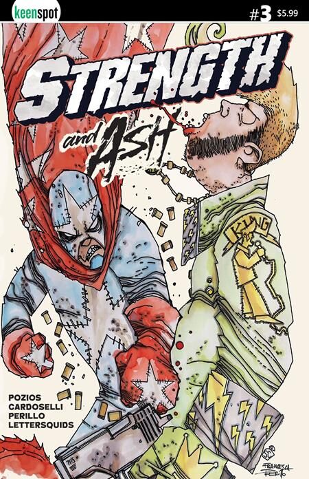 0626EX0846 STRENGTH & ASH #3 CVR A STEFANO CARDOSELLI & FRANCESCA PERILLO KING OF FIGHTERS