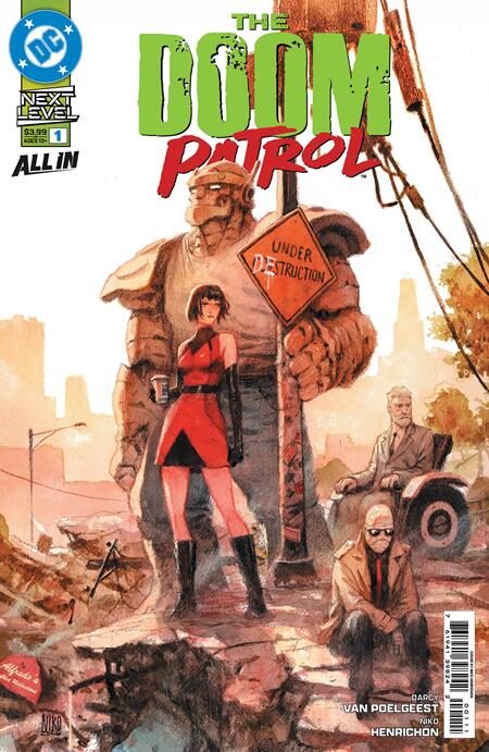 0726DC0017 DOOM PATROL #1 CVR A NIKO HENRICHON