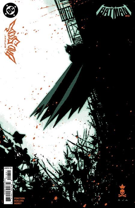 0726DC0093 BATMAN #13 CVR I INC 1:25 DAVID AJA CARD STOCK VAR (BATMAN BAD SEEDS)