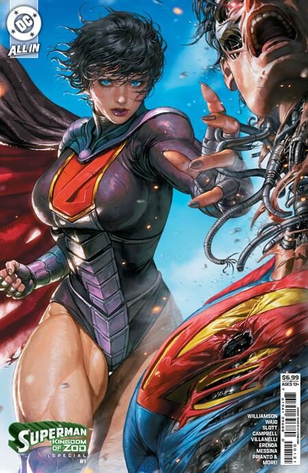 0726DC0127 SUPERMAN KINGDOM OF ZOD SPECIAL #1 (ONE SHOT) CVR B KYUYONG EOM CARD STOCK VAR