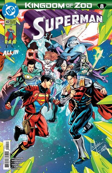 0726DC0134 SUPERMAN #42 CVR A LUCAS MEYER CONNECTING (KINGDOM OF ZOD)