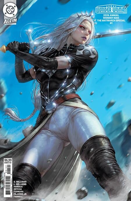 0726DC0154 WONDER WOMAN 2026 ANNUAL WONDER WAR THE MATRIARCH SPECIAL #1 (ONE SHOT) CVR B KYUYONG EOM CARD STOCK VAR