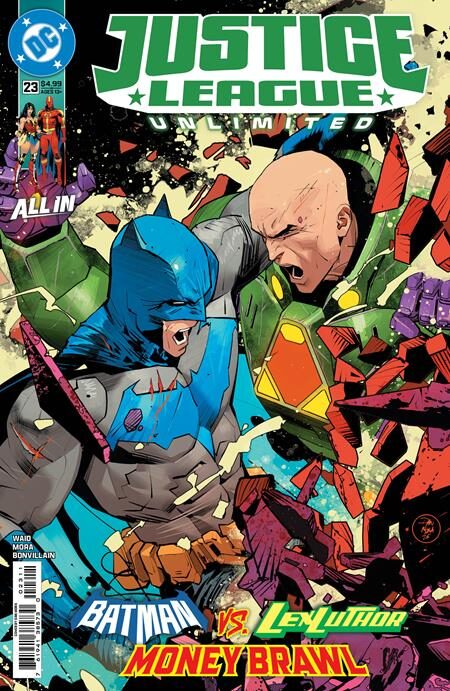0726DC0157 JUSTICE LEAGUE UNLIMITED #23 CVR A DAN MORA