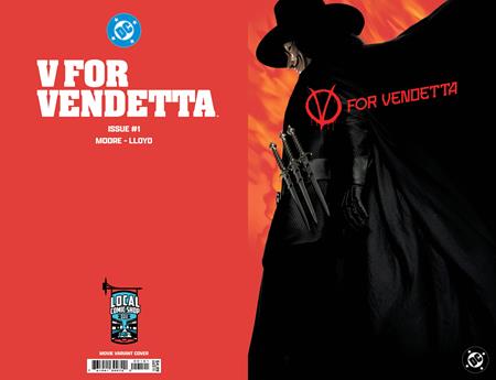 0726DC0249 V FOR VENDETTA #1 FACSIMILE EDITION CVR B MOVIE CARD STOCK VAR (MR)