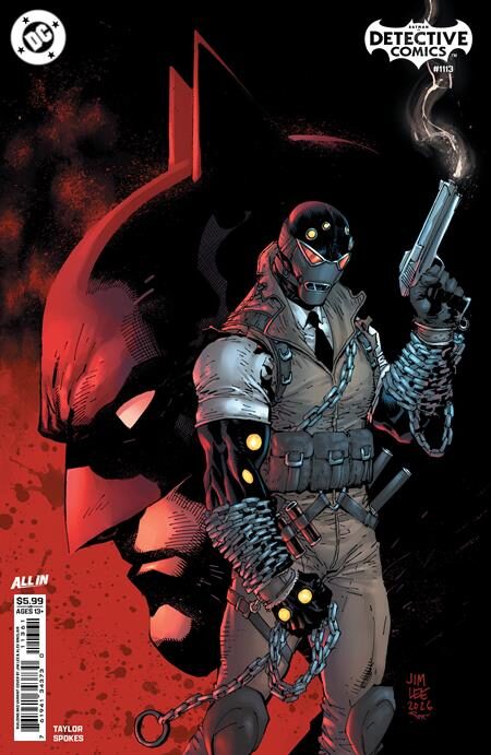 0726DC8005 DETECTIVE COMICS #1113 CVR E JIM LEE BUILDING BAD CARD STOCK VAR (BATMAN BAD SEEDS)