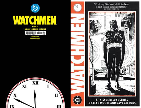 0726DC8034 WATCHMEN #1 (OF 12) FACSIMILE EDITION CVR C DAVE GIBBONS FOIL VAR (MR)