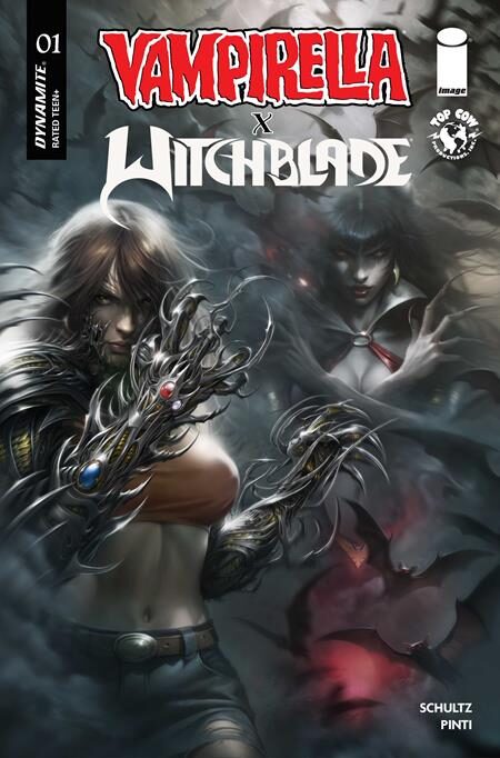 0726DE0895 VAMPIRELLA X WITCHBLADE SPECIAL #1 (ONE SHOT) CVR C FRANCESCO MATTINA VAR