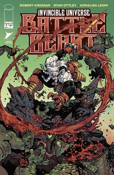 0726IM8298 INVINCIBLE UNIVERSE BATTLE BEAST #7 4TH PTG