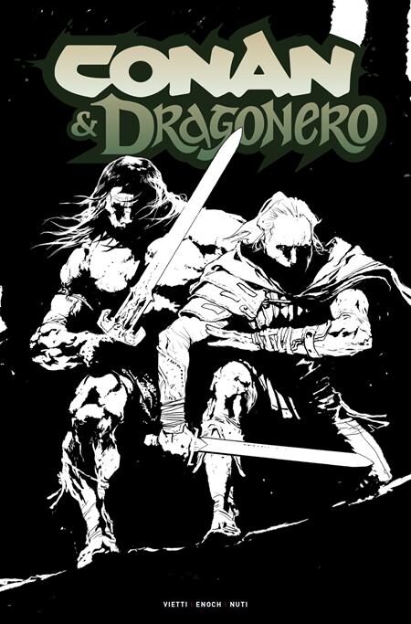 0726TN1267 CONAN AND DRAGONERO #5 (OF 7) CVR D STEVAN SUBIC INKS VAR