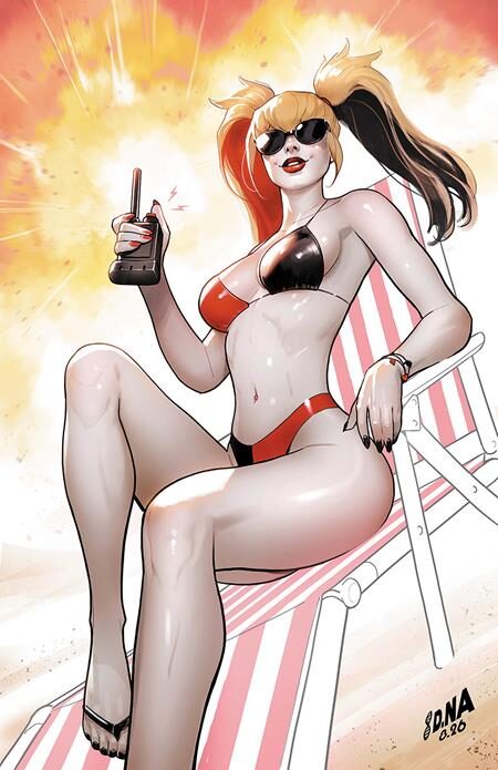 0926DC0100 HARLEY QUINN #68 CVR B DAVID NAKAYAMA CARD STOCK VAR