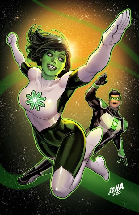 0926DC0157 GREEN LANTERN #41 CVR B DAVID NAKAYAMA CARD STOCK VAR (GREEN LANTERN FIRST LIGHT)
