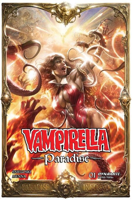 0926DE0815 VAMPIRELLA PARADISE #1 CVR A FRANCESCO MATTINA VAR