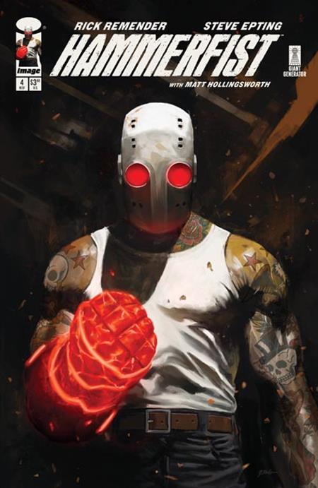 0926IM0372 HAMMERFIST #4 CVR A STEVE EPTING (MR)
