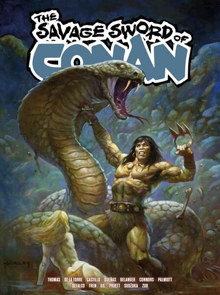 0926TN1160 SAVAGE SWORD OF CONAN TP VOL 05 DIRECT MARKET EDITION ALEX HORLEY CVR (MR)