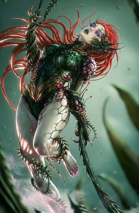 1026DC0088 POISON IVY #50 CVR B KYUYONG EOM CARD STOCK VAR