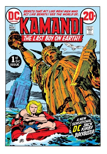 1026DC0175 KAMANDI #1 FACSIMILE EDITION CVR A JACK KIRBY