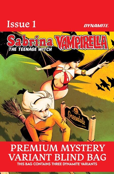1026DE0738 SABRINA THE TEENAGE WITCH VAMPIRELLA #1 CVR K PREMIUM MYSTERY BLIND BAG VAR
