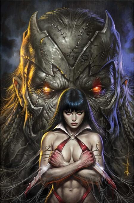 1026DE0806 VAMPIRELLA (2026) #9 CVR F LUCIO PARRILLO METAL PREMIUM VAR