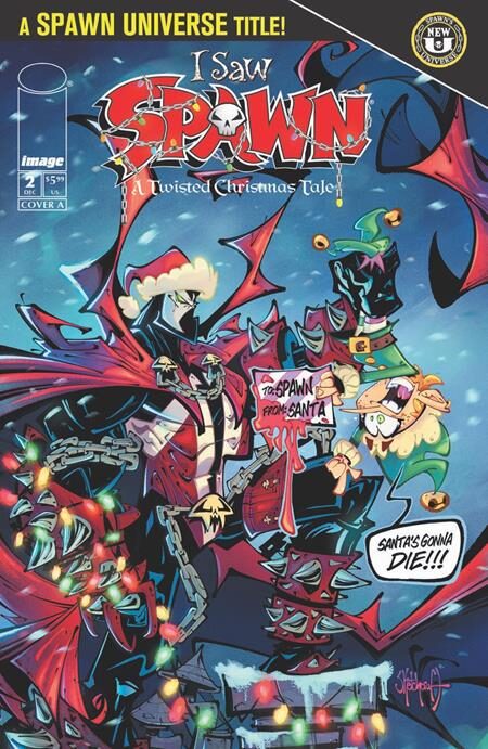 1026IM0401 I SAW SPAWN (A TWISTED CHRISTMAS TALE) #2 (OF 2) CVR A ROB SKETCHCRAFT DUENAS