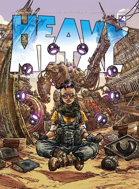 1026MP1004 HEAVY METAL MAGAZINE HC #4 (MR)