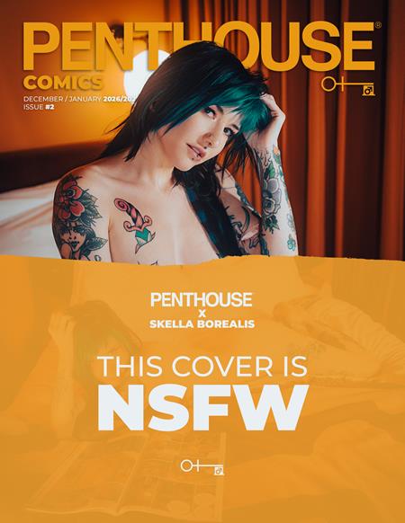 1026MP1027 PENTHOUSE COMICS #2 CVR G SKELLA BOREALIS NSFW PHOTO VAR