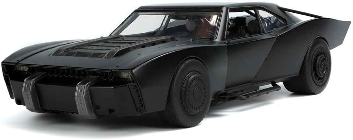 4147ZZoe0rL._AC_SL1200_ Jada Toys The Batman 1:18 Scale Metal Batmobile Car with Metal Figure