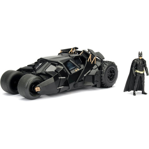 61OF4XWCS3L._AC_SL1500_ Jada 1.24 Scale 2008 Batmobile The Dark Knight Vehicle with Batman Figure