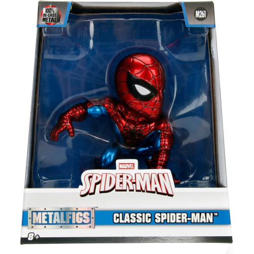 71LgC7Ea0pL._AC_SL1500_ MetalFigs Marvel Classic Spiderman Figure, 10 cm Size
