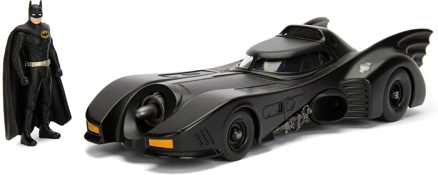 71kwWbItL4L._AC_SL1500_ Jada Toys 1:24 1989 Batmobile Die-cast Car with 2.75" Batman Figure