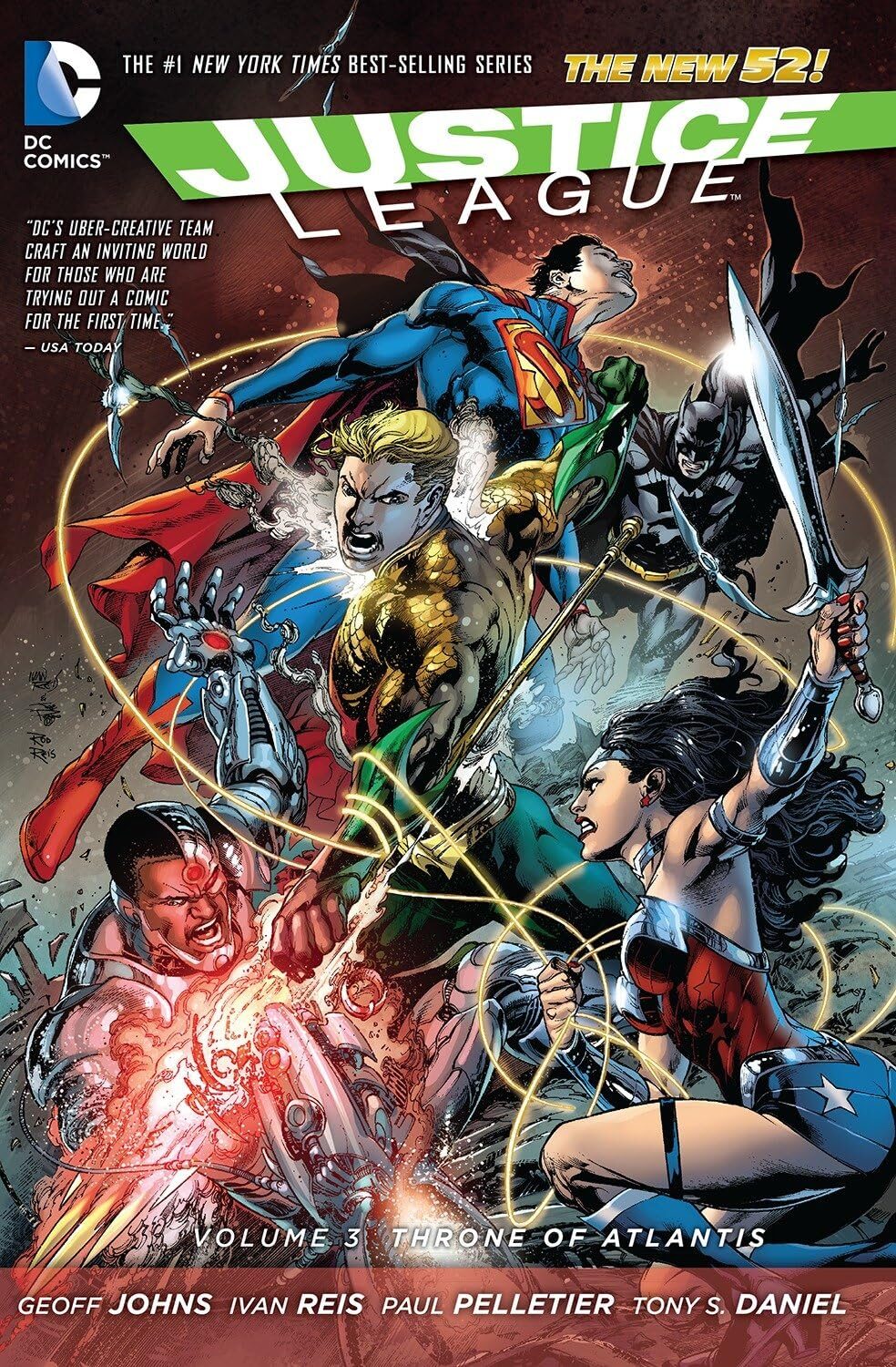 Justice League Vol. 3: Throne of Atlantis (The New 52) TP