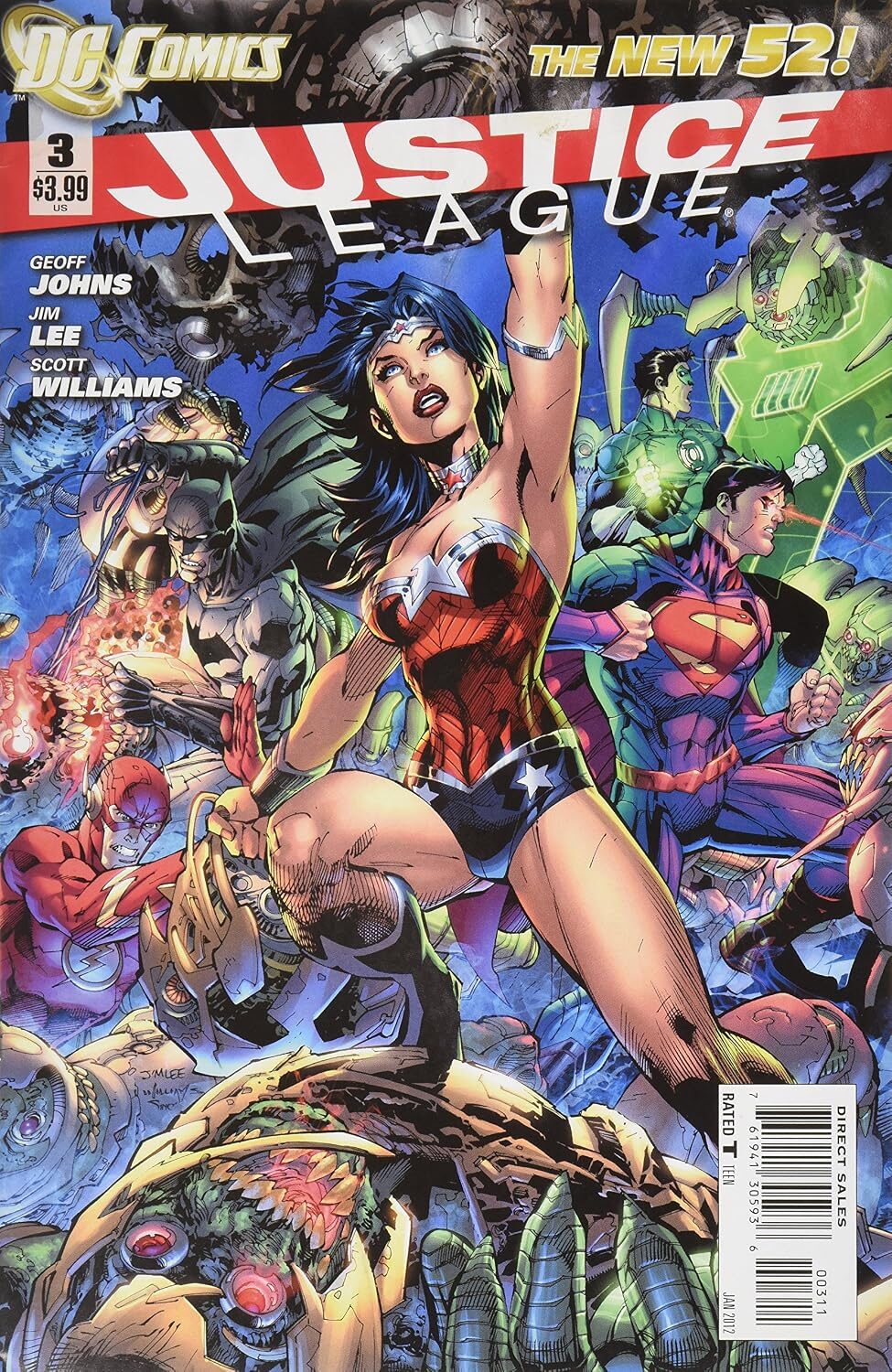 Justice League The New 52 (2011) #3