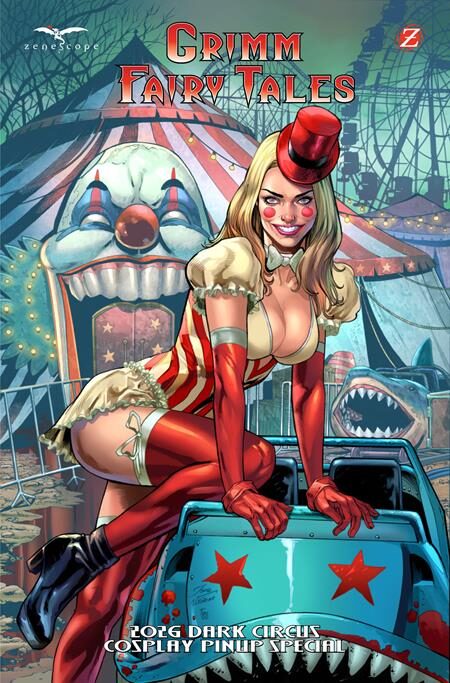 0626ZE8577 GRIMM FAIRY TALES 2026 DARK CIRCUS COSPLAY PINUP SPECIAL (ONE SHOT) CVR A IGOR VITORINO