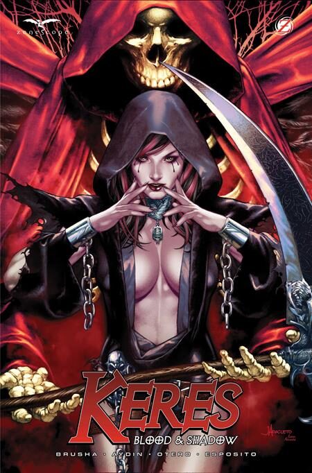 0626ZE8579 KERES BLOOD AND SHADOW (ONE SHOT) CVR A JAY ANACLETO