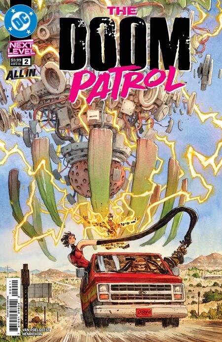 0826DC0025 DOOM PATROL #2 CVR A NIKO HENRICHON
