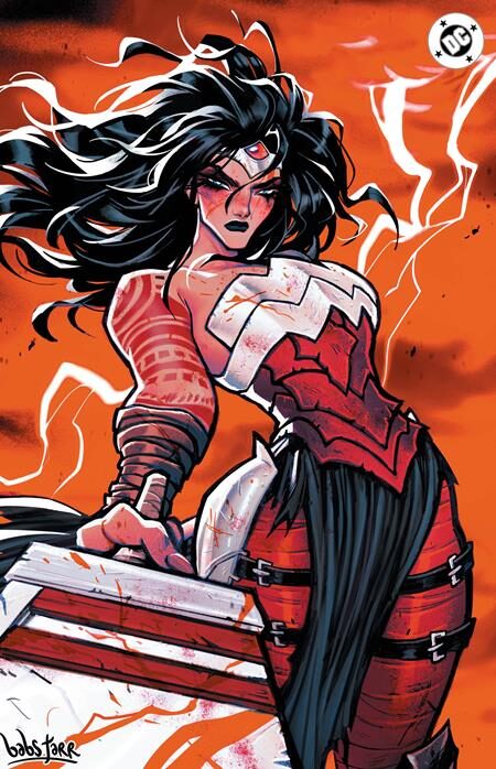 0826DC0061 ABSOLUTE WONDER WOMAN #25 CVR F BABS TARR GLOW-IN-THE-DARK CARD STOCK VAR