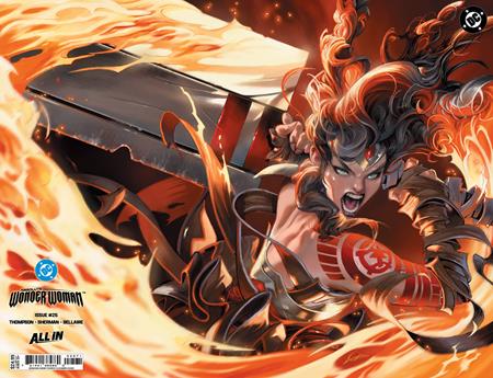 0826DC0062 ABSOLUTE WONDER WOMAN #25 CVR G ALEXANDER LOZANO DC SHOWCASE WRAPAROUND FOIL VAR