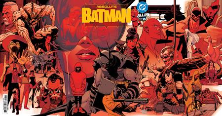 0826DC0066 ABSOLUTE BATMAN #25 NICK DRAGOTTA LEFT, MIDDLE & RIGHT CONNECTING CARD STOCK VAR SET
