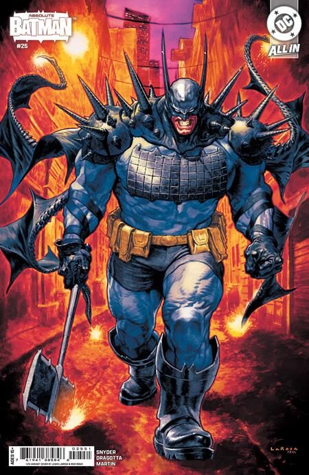 0826DC0076 ABSOLUTE BATMAN #25 CVR K INC 1:25 LEWIS LAROSA CARD STOCK VAR