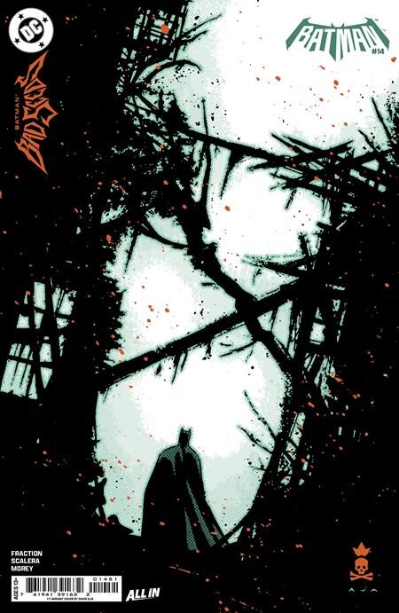 BATMAN #14 CVR J INC 1:25 DAVID AJA CARD STOCK VAR (BATMAN BAD SEEDS)